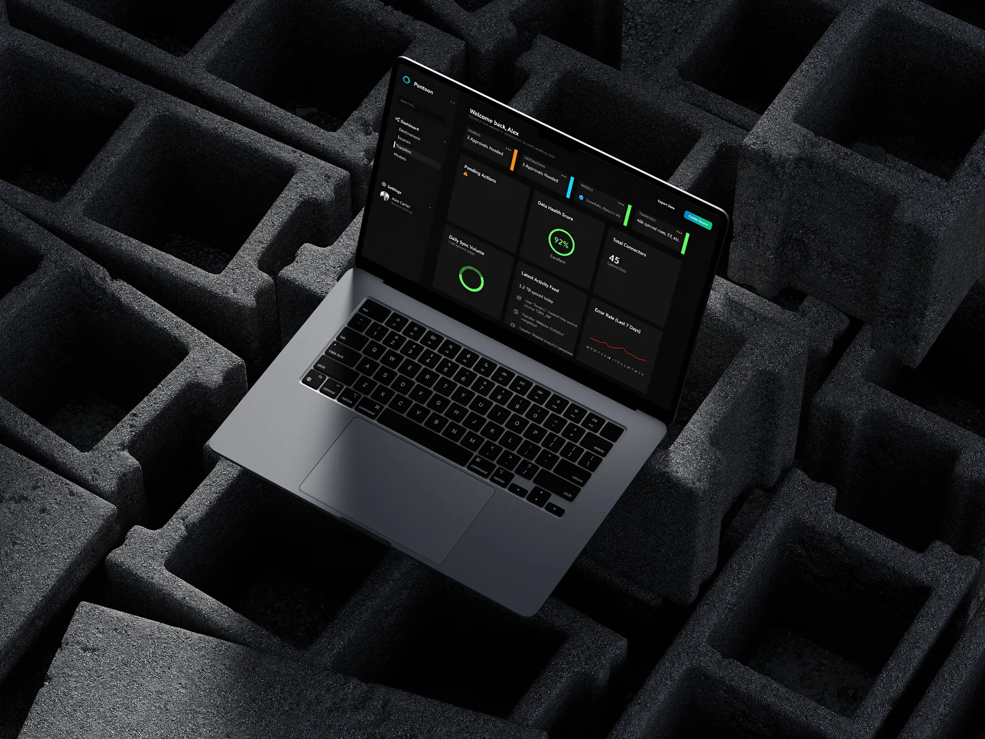 Pontoon serverless architecture